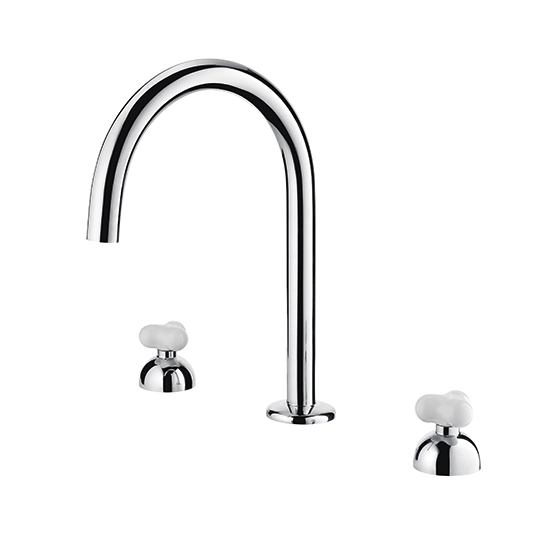 Faucet ครัวสองมือจับ